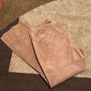 Covington Vintage Tan Leather Pants size 16
